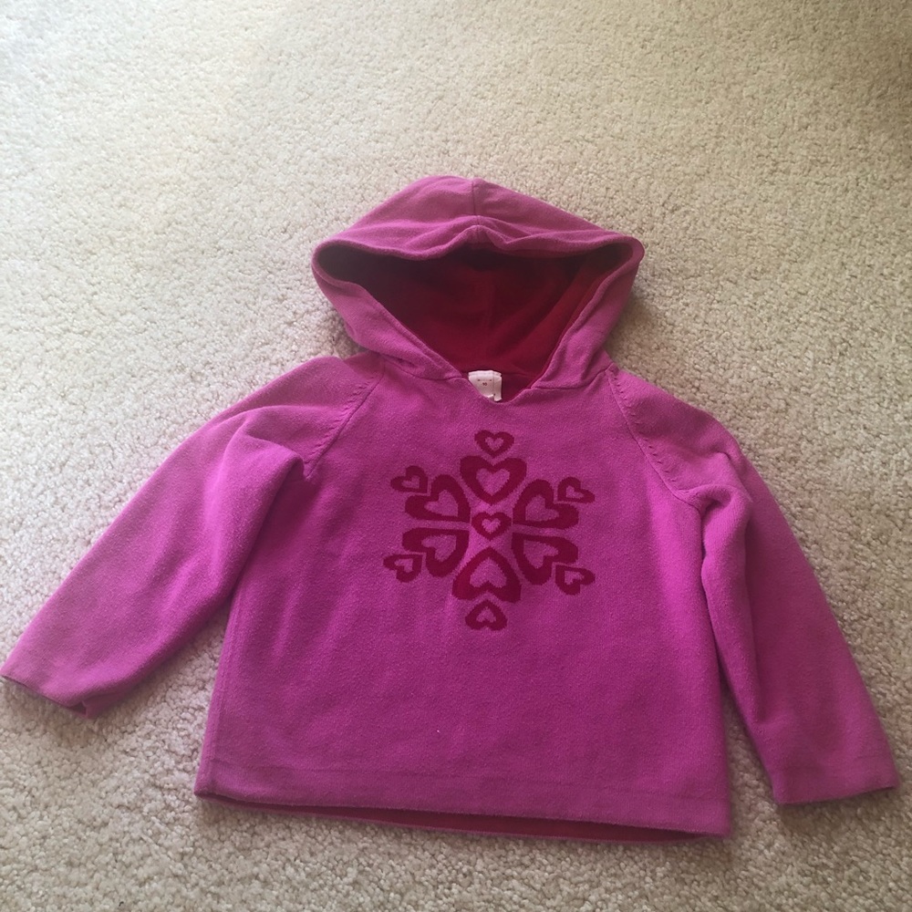 Girls 3T Hanna Andersson Hooded Sweater